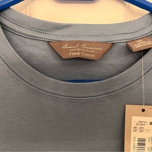 Daniel Cremieux Men's Blue Pima Cotton t-Shirt